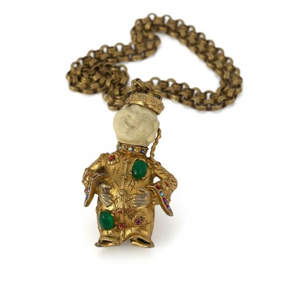 ART Arthur Pepper Laughing Buddha Pendant Necklace - Picture 1 of 8